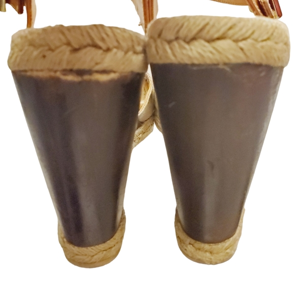 TORY BURCH Canvas Espadrilles Size 8M - Picture 5 of 9